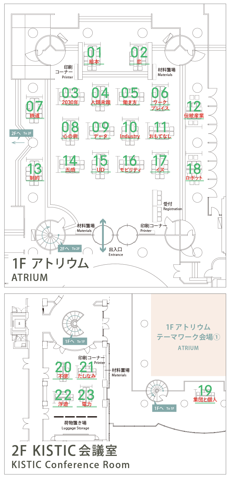 テーマワーク会場