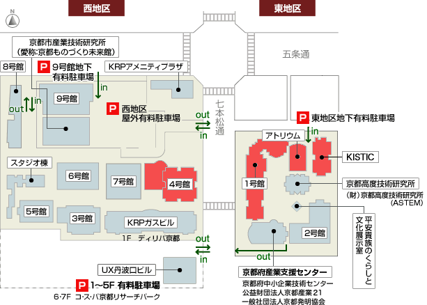 施設マップ